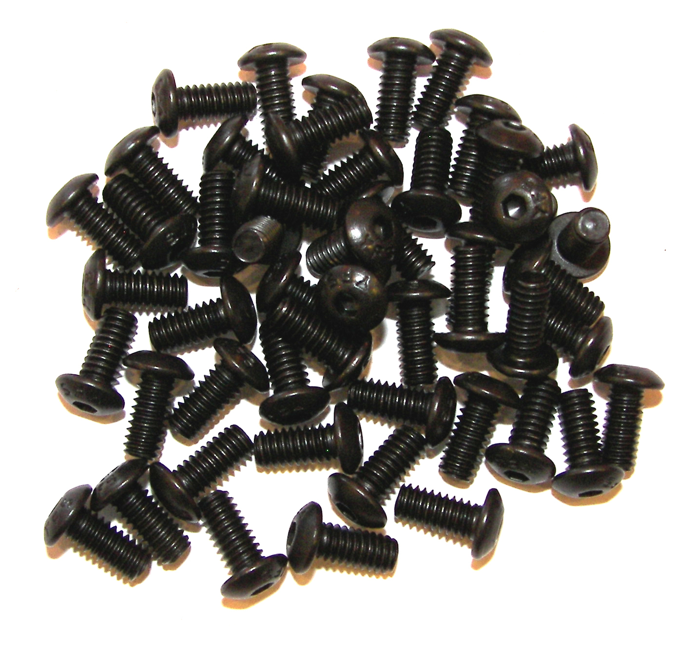 50 3/8" Tattoo Machine Buttonhead Screws , Lot Of 8-32 Screws Binder Parts USA
