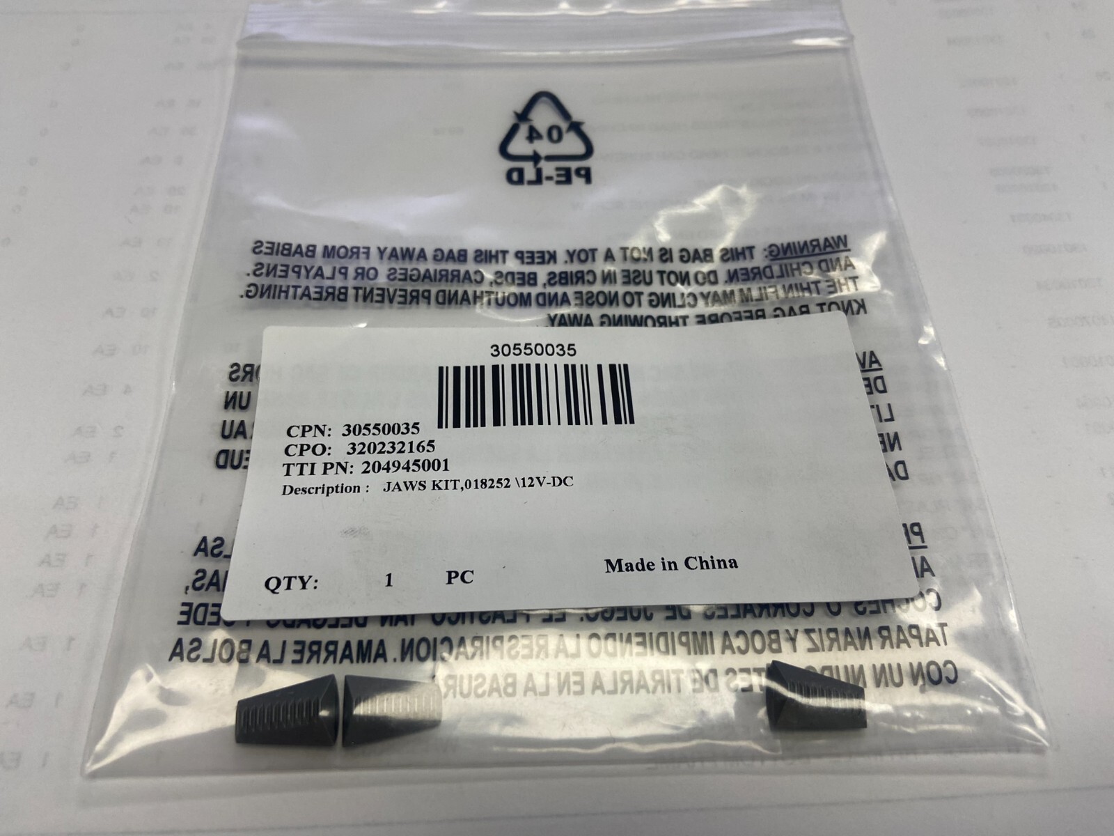 Gesipa 3 Pack Spare Jaws - Accubird/Powerbird