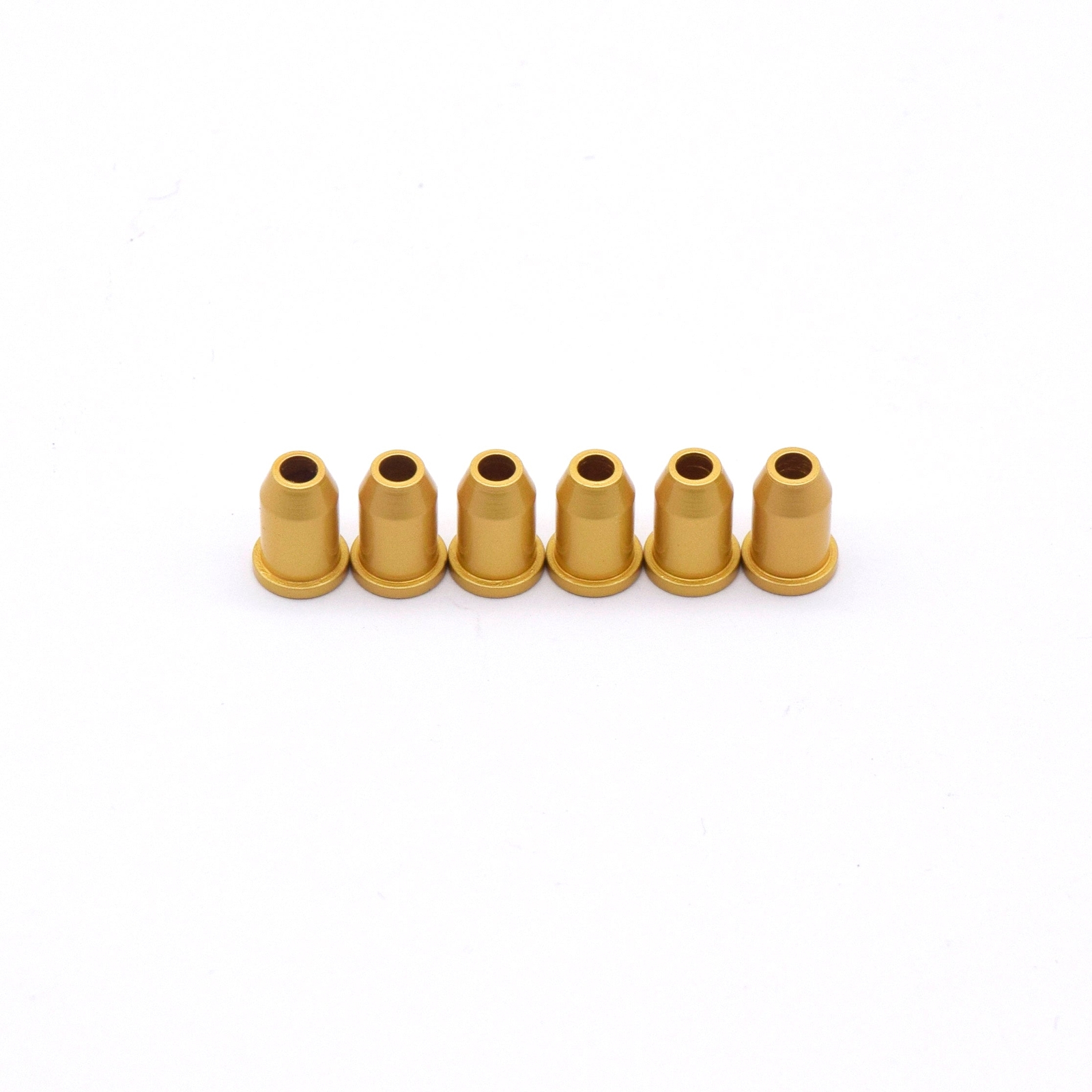 KD By AxLabs String-Through Bullet Ferrules - Satin gold