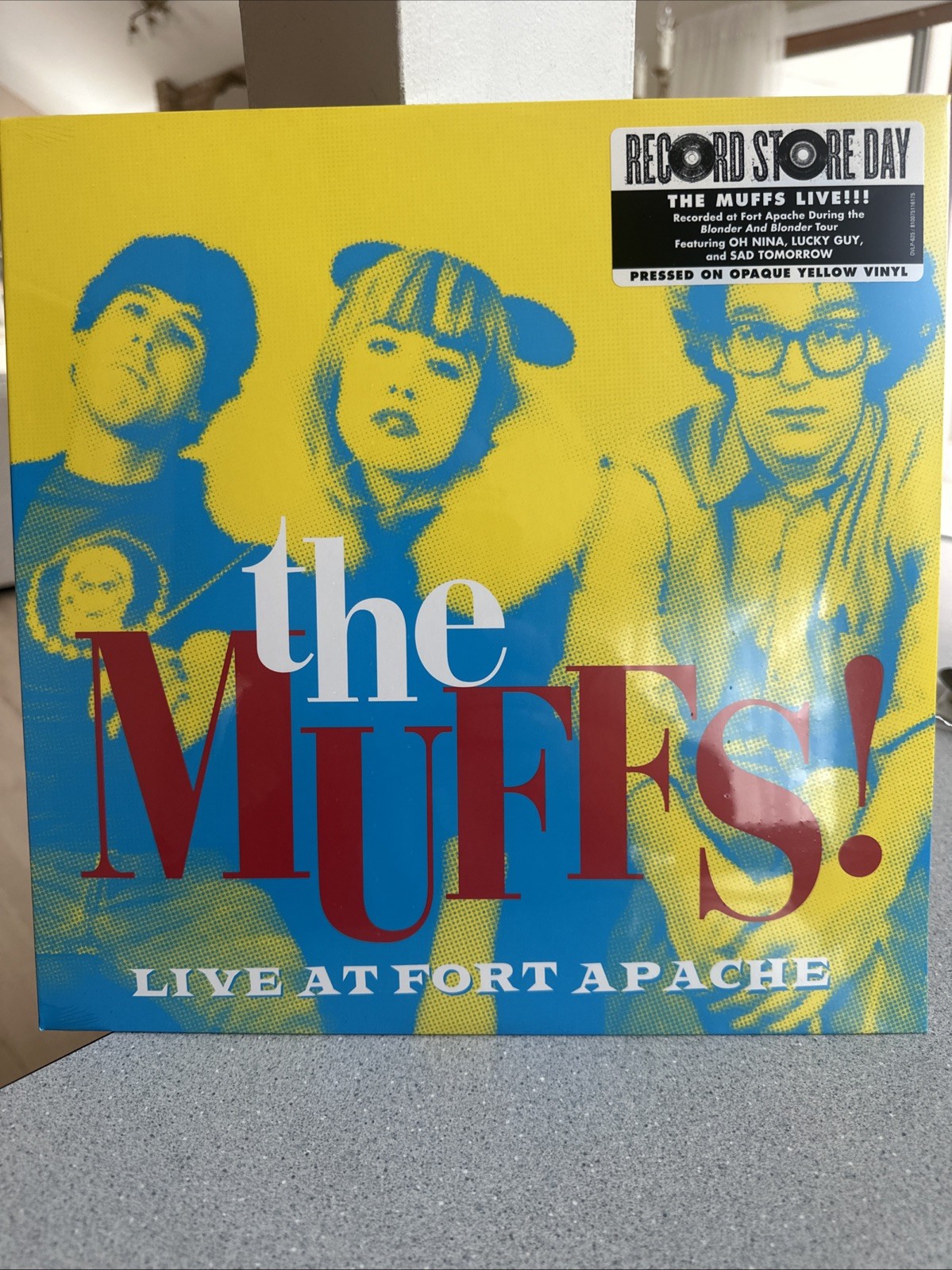 MUFFS	LIVE AT FORT APACHE RSD 2026 NEW VINYL LP Opaque Yellow Vinyl