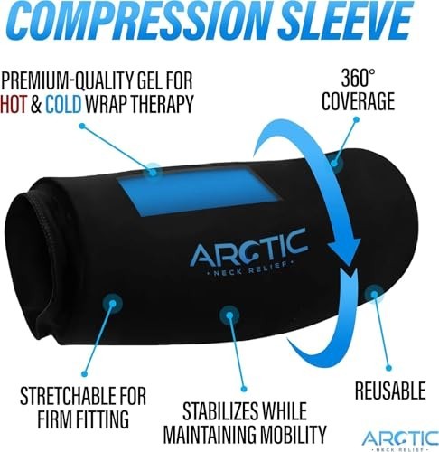 Ice Pack Wrap 2 Pack Large Reusable Gel Knee Elbow Compression Cold Therapy