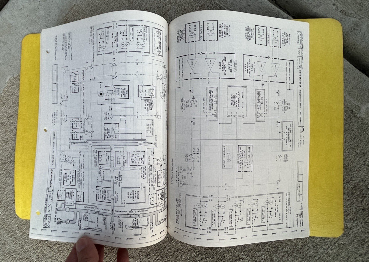 Mcdonell Douglas DC-9 Series 30 System Schematics Manual Older Copy