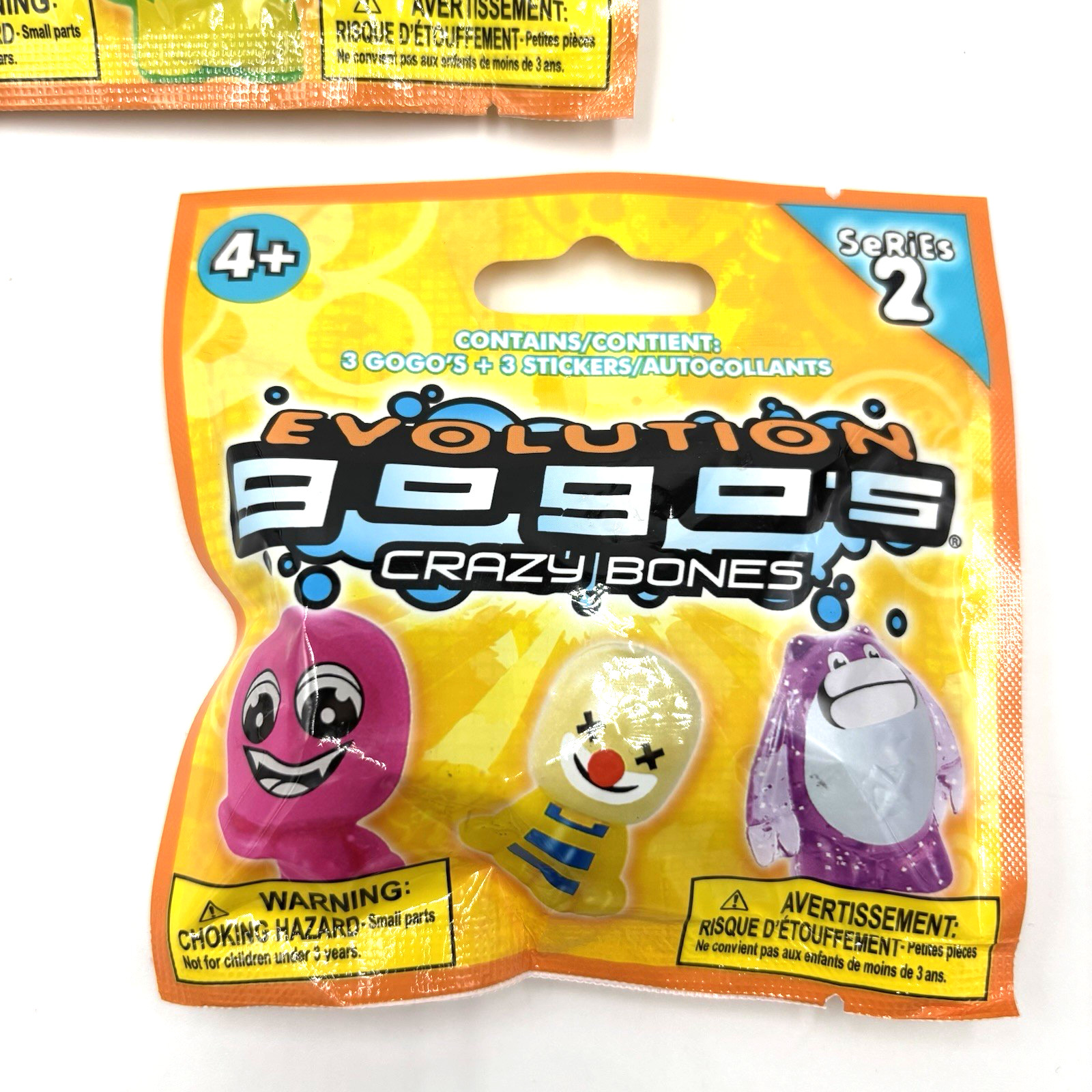 2 Sealed Packs Series 2 Evolution Gogos Crazy Bones New
