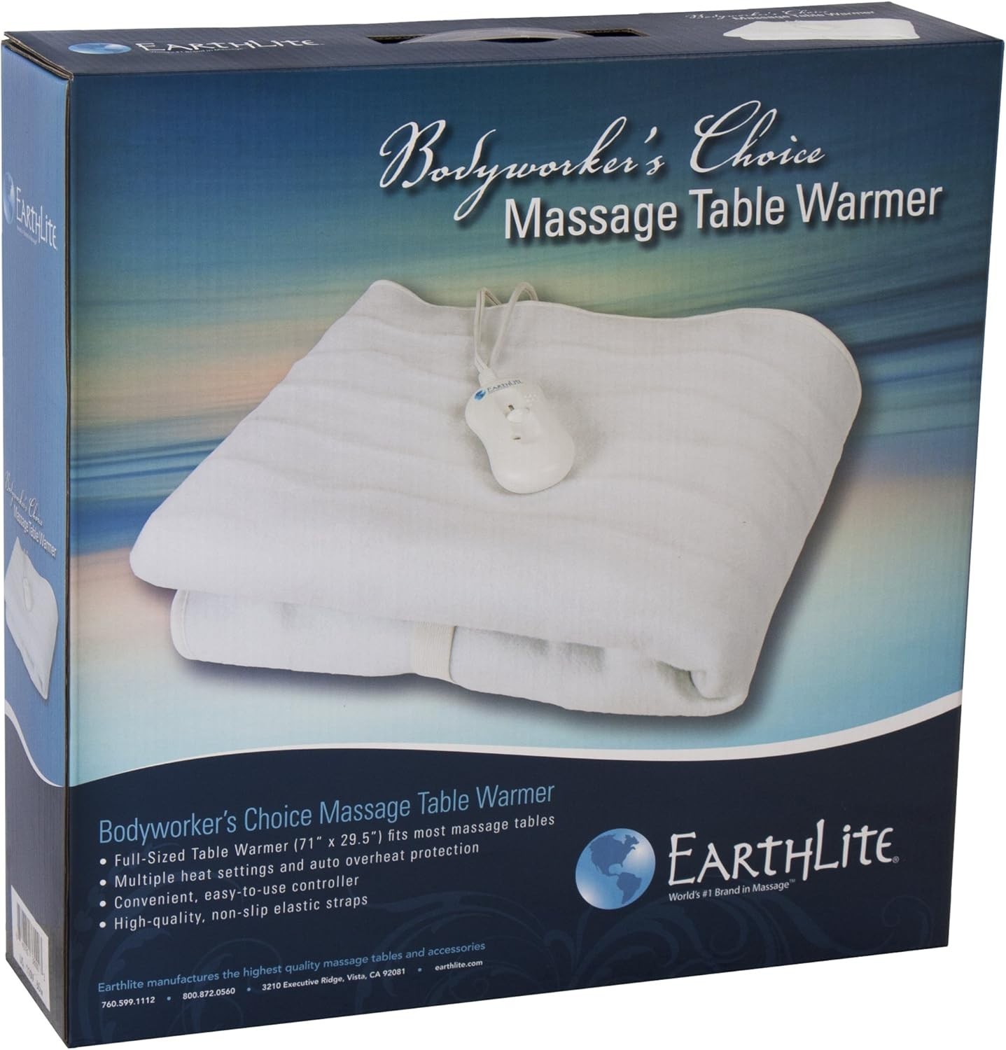 Massage Table Warmer with 3 Heating Options - 71” x 30”