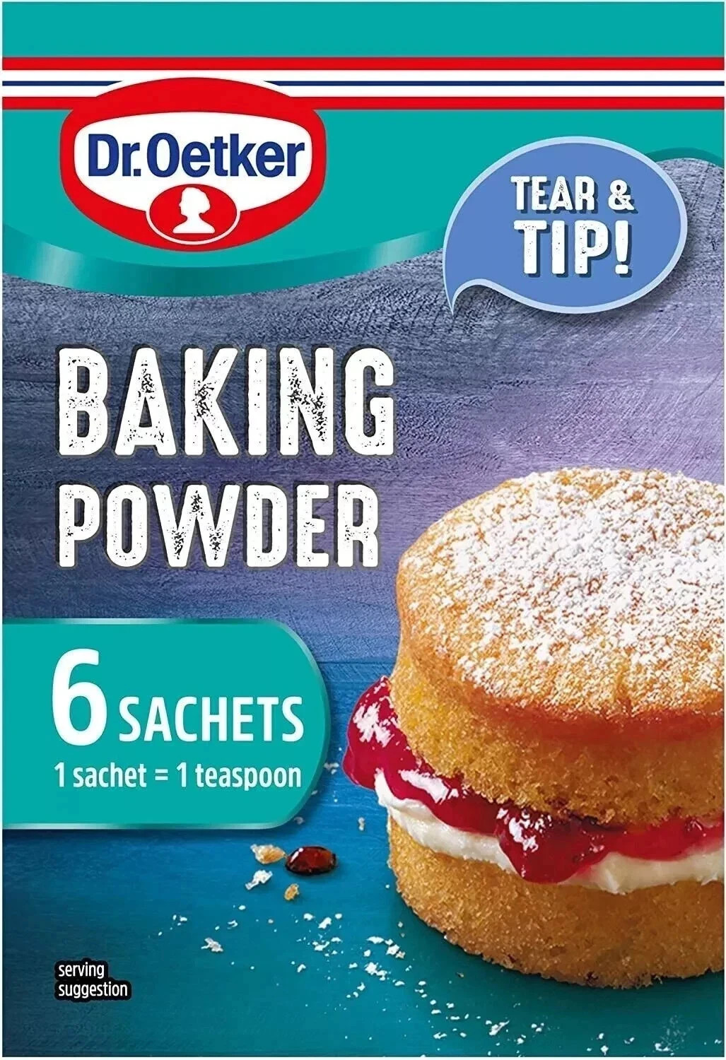 Dr Oetker Baking Powder 6X5G