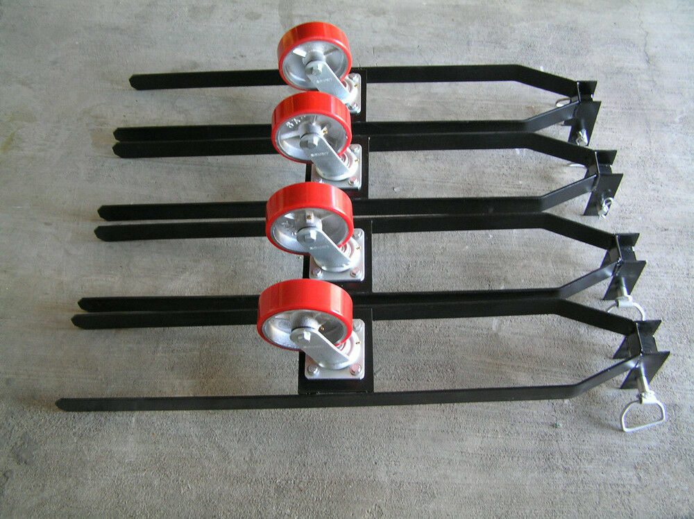 Best Value Professional Caster Wheel Kit for 4 Post Lift - FREE SHIPPING !!