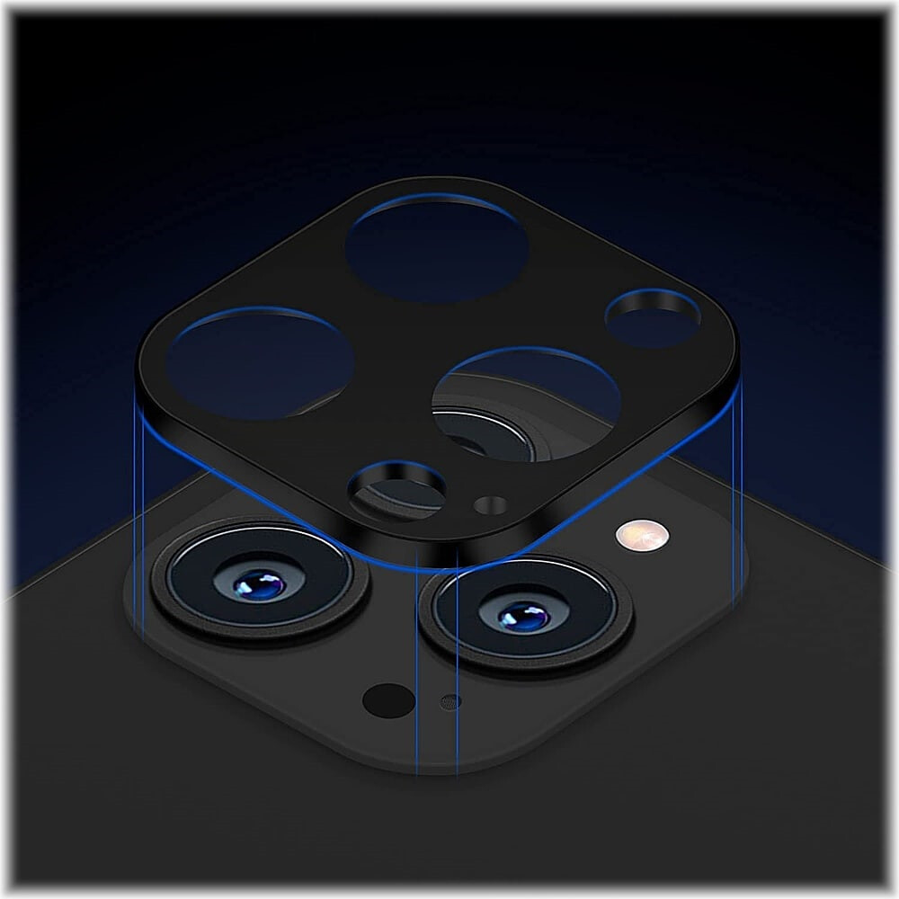 2 Pcs Tempered Glass Camera Lens Protector for iPhone 15 14 Pro Max 14 Plus Mini