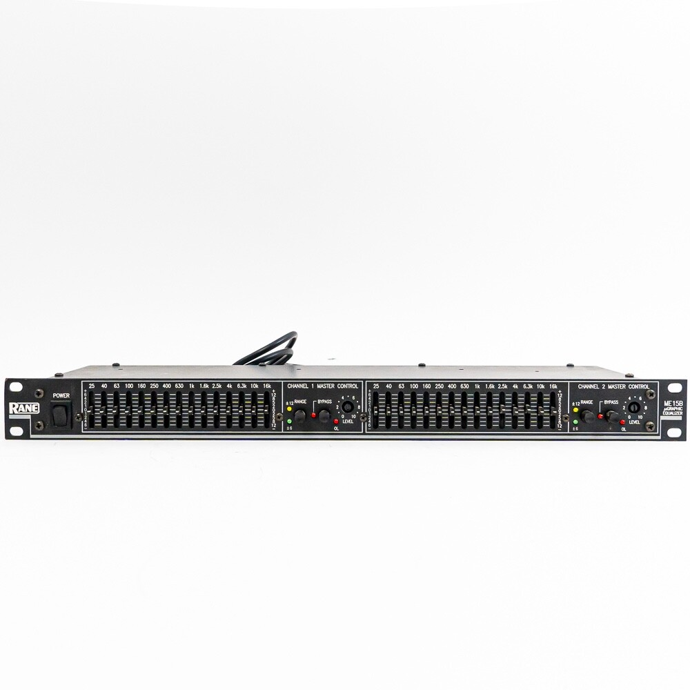Rane ME15B - 2-Channel Graphic Equalizer EQ Rackmount