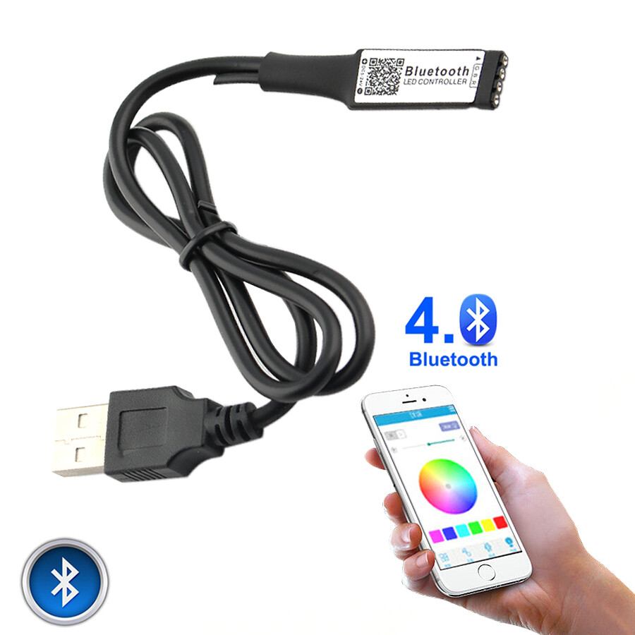 5V USB LED RGB Wifi Controller Bluebooth For TV Backlight strip RGB Controller