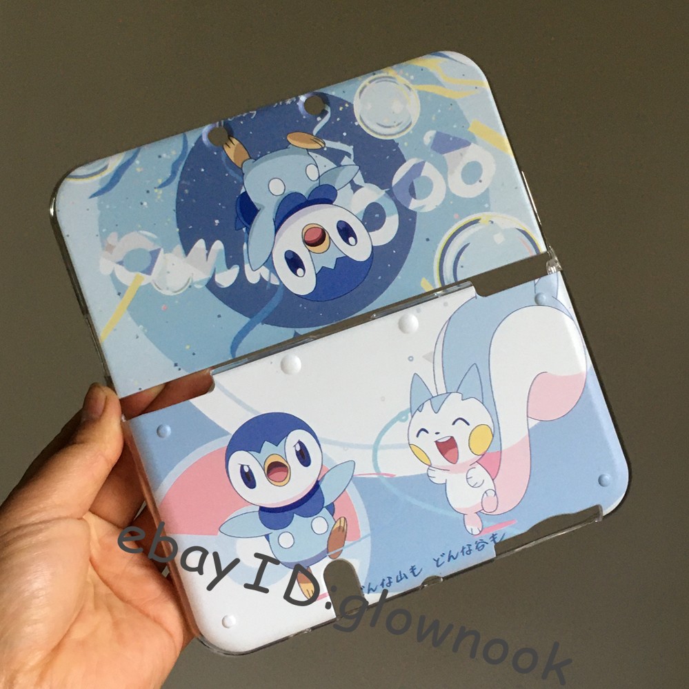 Cute Blue Penguin & White Squirrel Protective Shell for Nintendo New 3DS XL / LL
