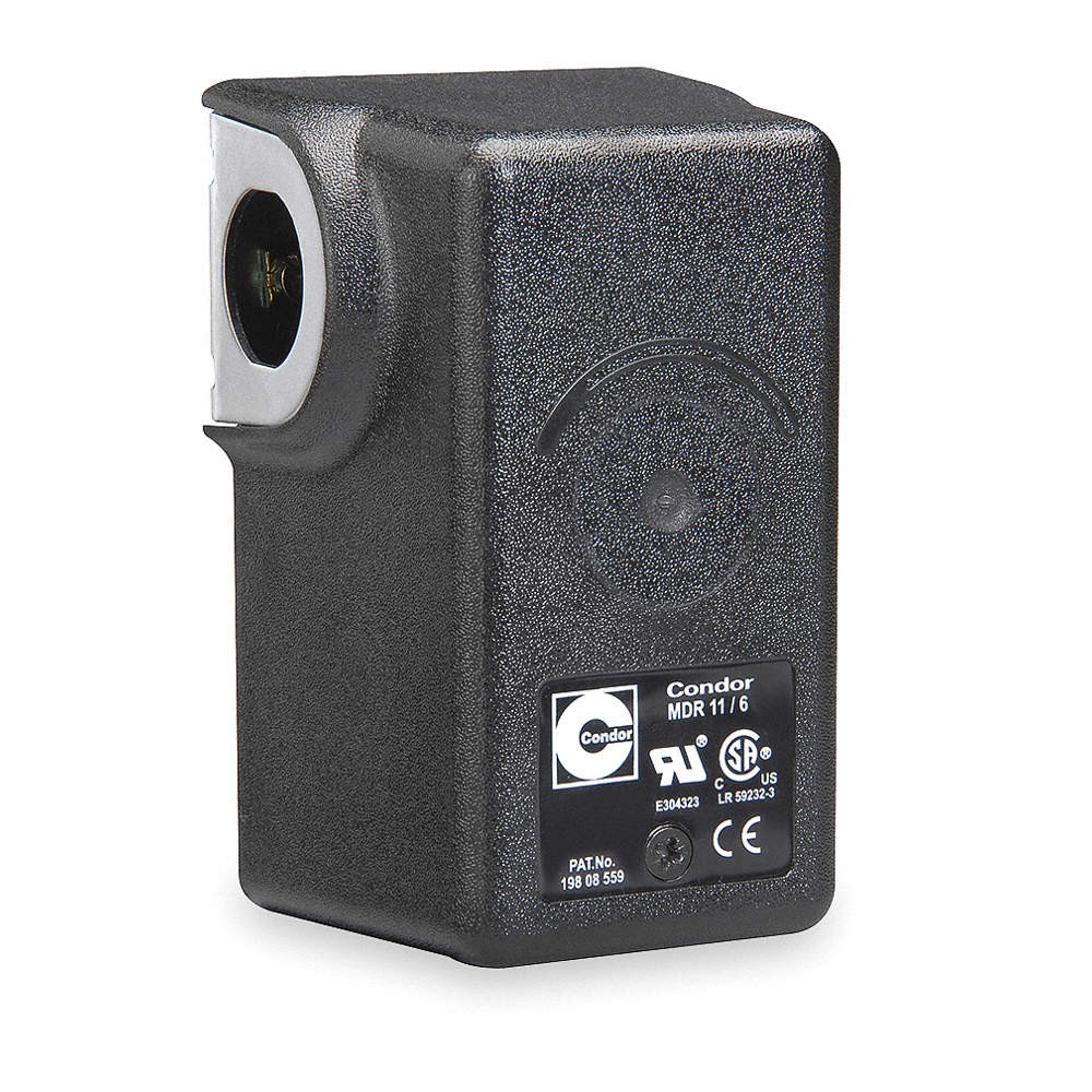 CONDOR USA, INC 11LAXX Pressure Switch, 1/4in NPT, 25-160 psi 3EYT1