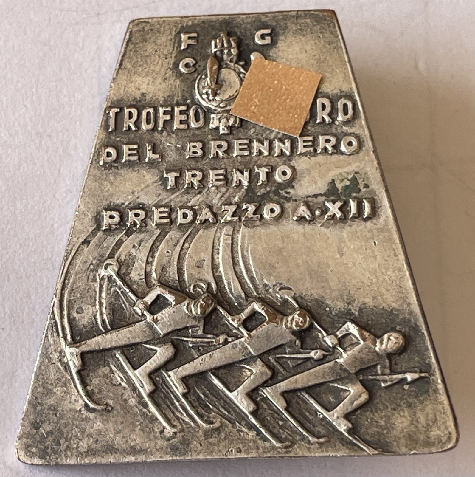 Badge FGC Youth Combat Brenner Trento Predazzo Ski 1944