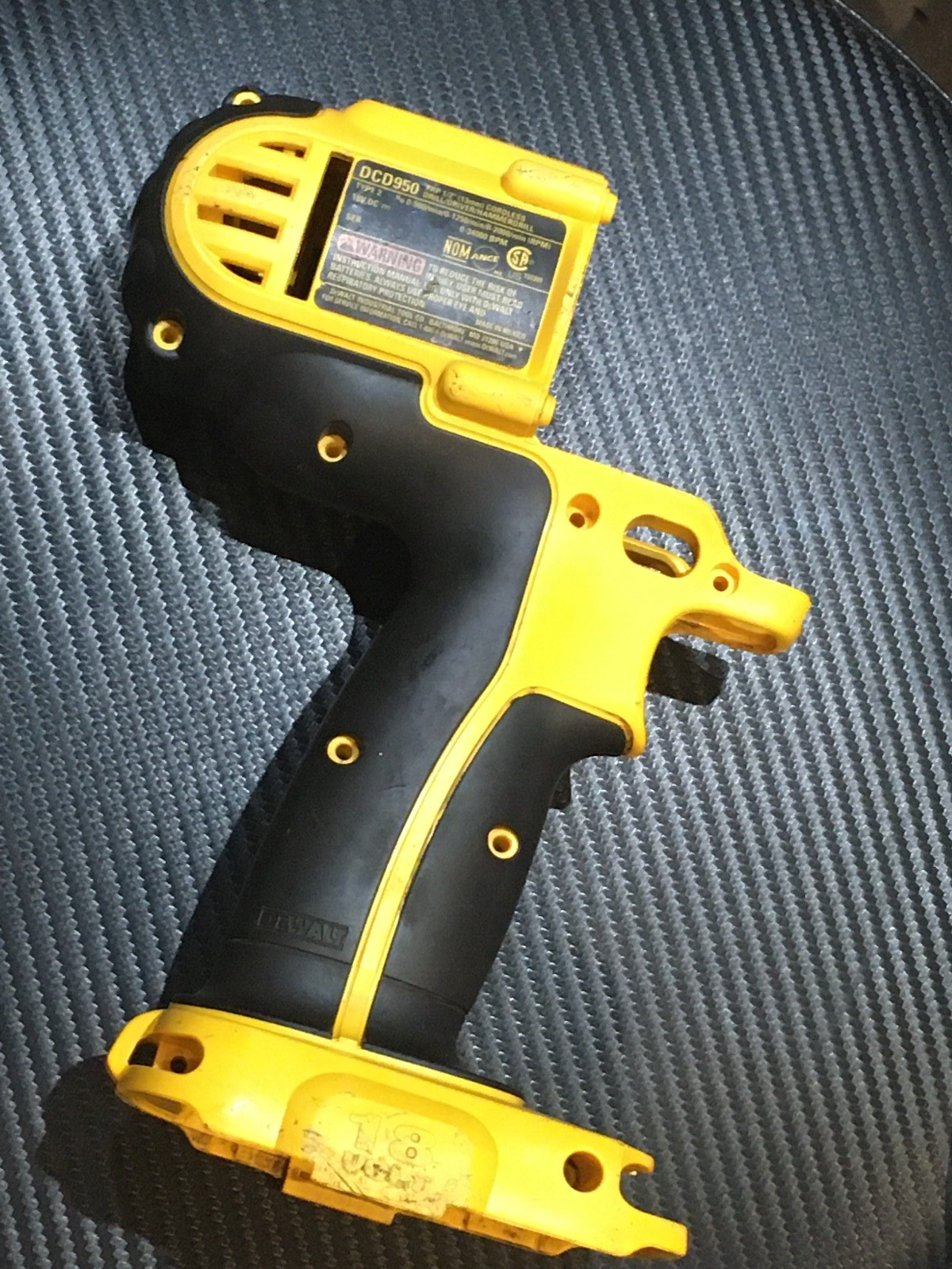 DeWALT 18V XRP DCD940 DCD950 DCD960 DCD970  ClamShell, Housing N014498SV