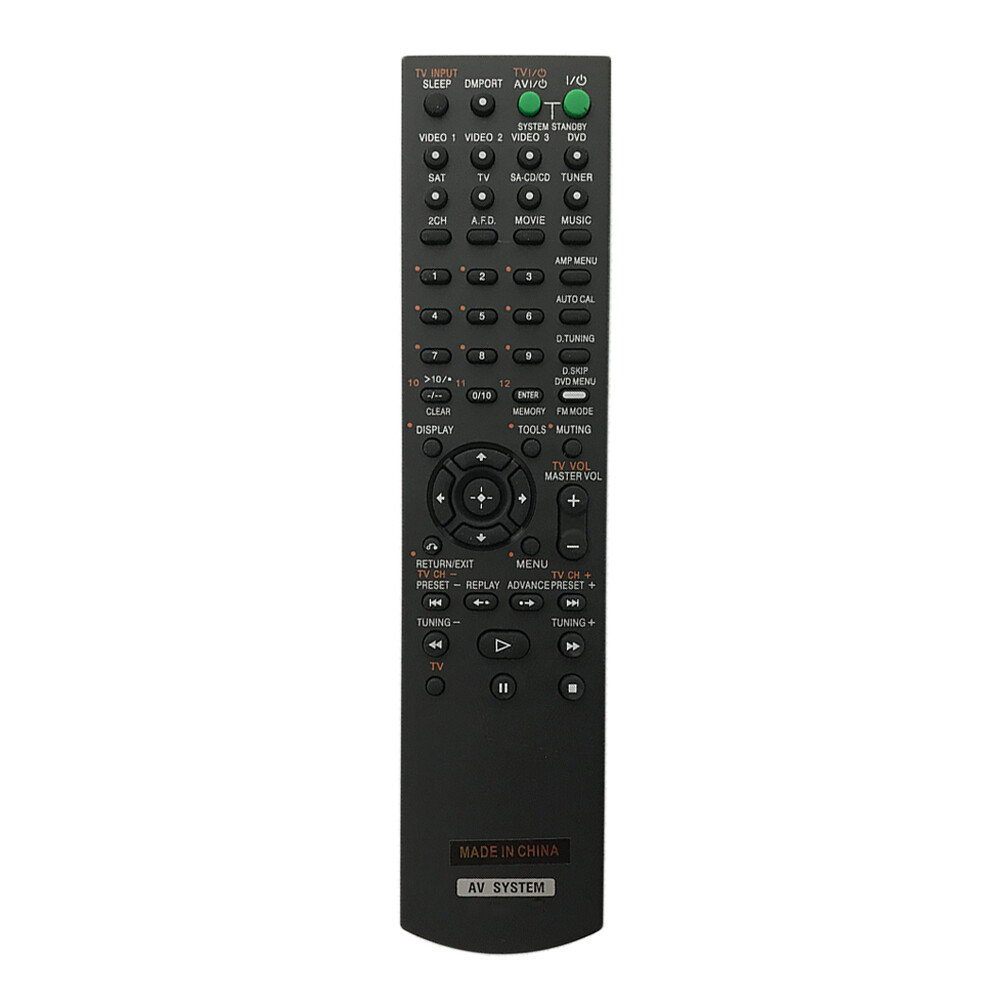 US Remote Control For Sony STR-DE885 STR-DE865 STR-DE855 STR-DE685 AV Receiver