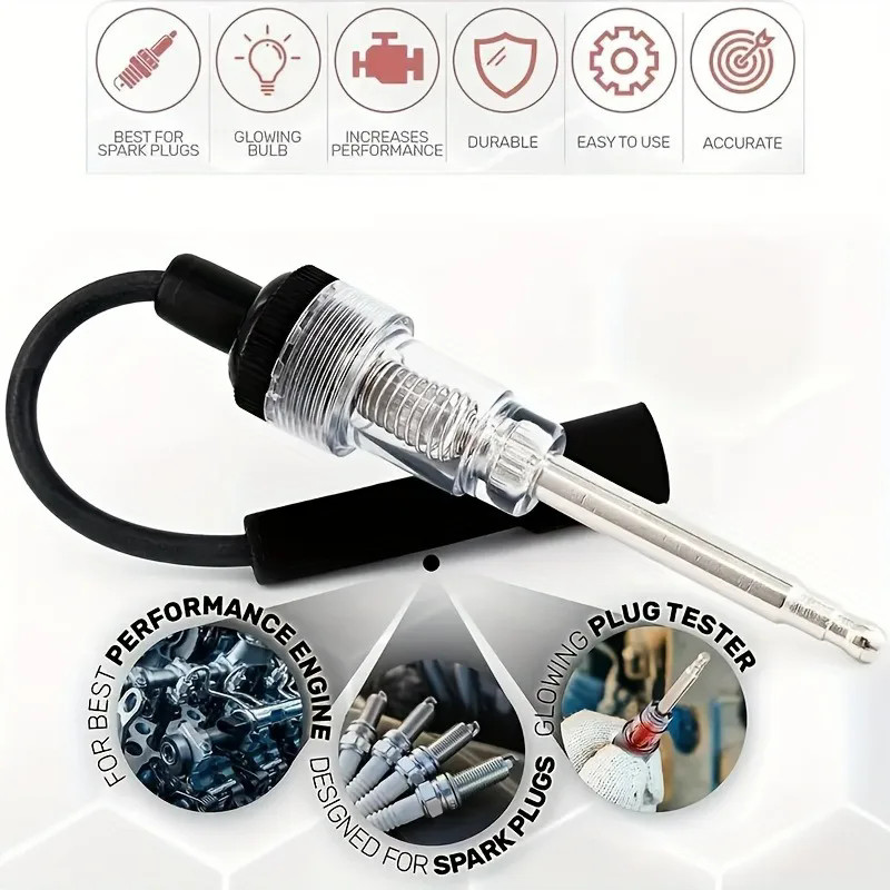 Universal Ignition Spark Tester Engine Diagnostic Tool In Line Checker For Car