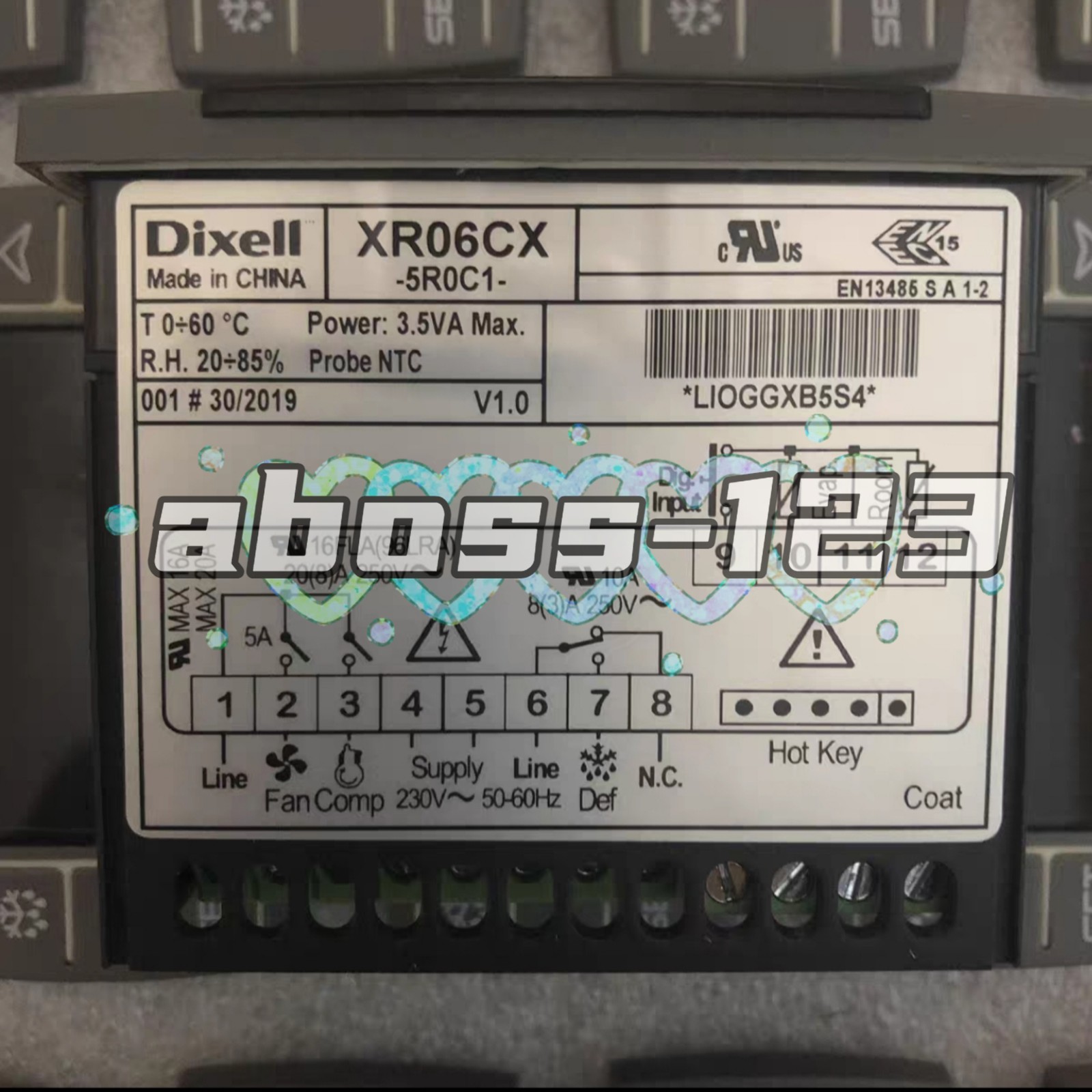 DIXELL XR06CX-5R0C1 Temperature controller#1pcs New In Box