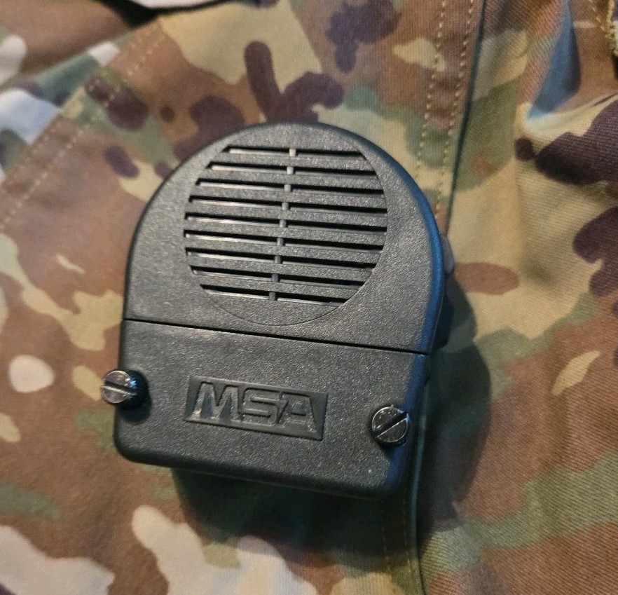 MSA Gas Mask Voice Amplifier Millennium / Advantage – Tested & Working