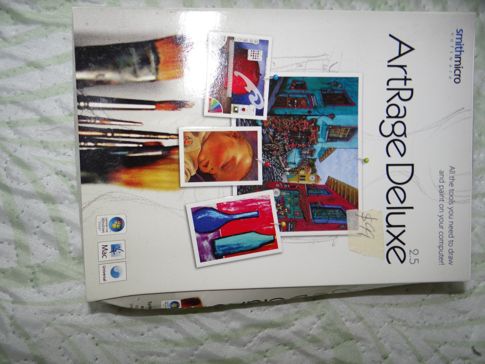 ArtRage 2.5 Plus Painting Software Mac Windows PC SmithMicro 2008 with Key