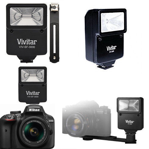 PRO FLASH + 36 LED LIGHT FOR NIKON DSLR CAMERA D3400 D5600 D80 D90 D7100 D7200