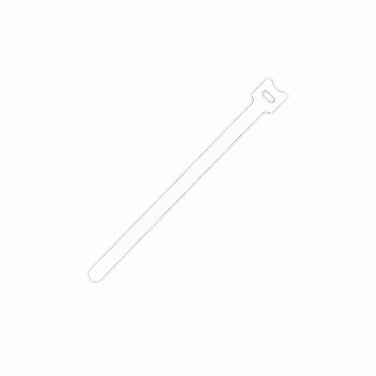 10 Inch Hook and Loop Reusable Strap Cable Cord Wire Ties 50 Pack White