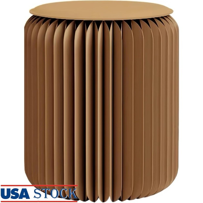 Folding Stool Eco Friendly Honeycomb Portable Lightweight 300kg Load Capacity US