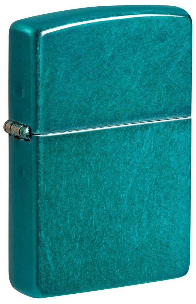 Zippo Classic Candy Teal Windproof Pocket Lighter, 24004