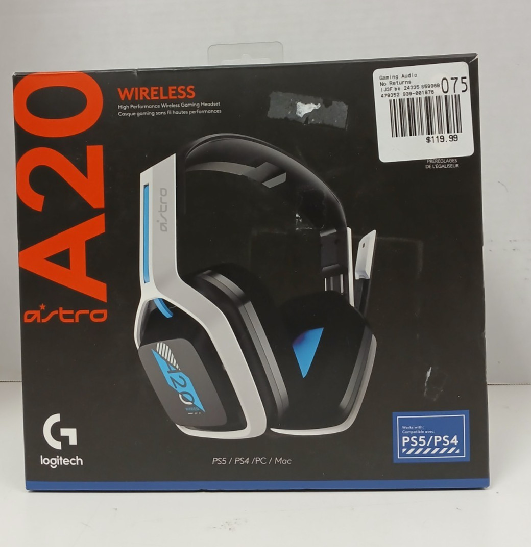 Logitech Astro A20 Wireless Gaming Headset *READ*