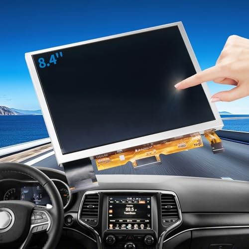 8.4" Uconnect 4 LCD Screen Digitizer Replacement TDO-XGA084, Touch Screen for