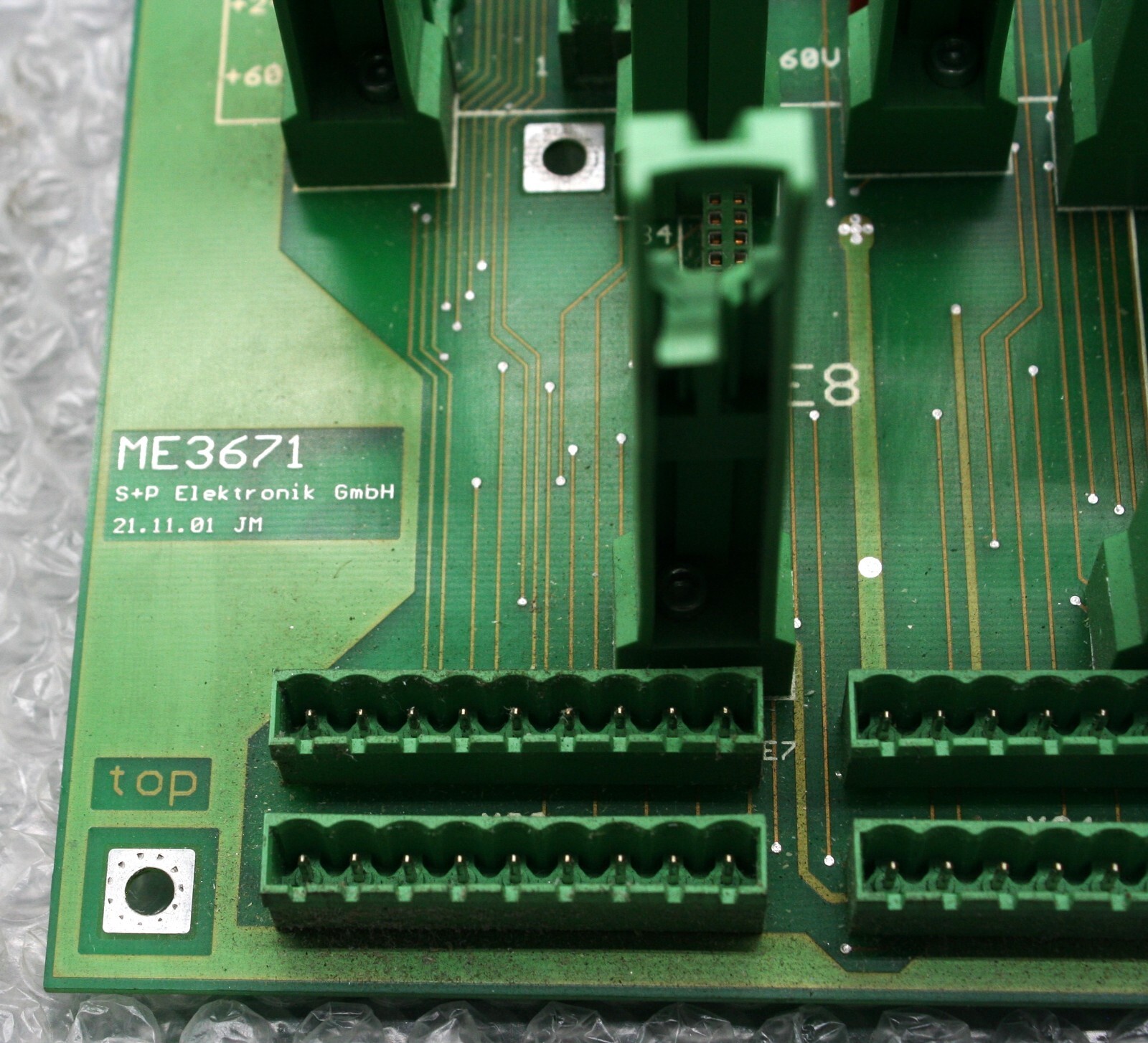 One Mosca ME3671 Board for Strapping Machine ME 3671
