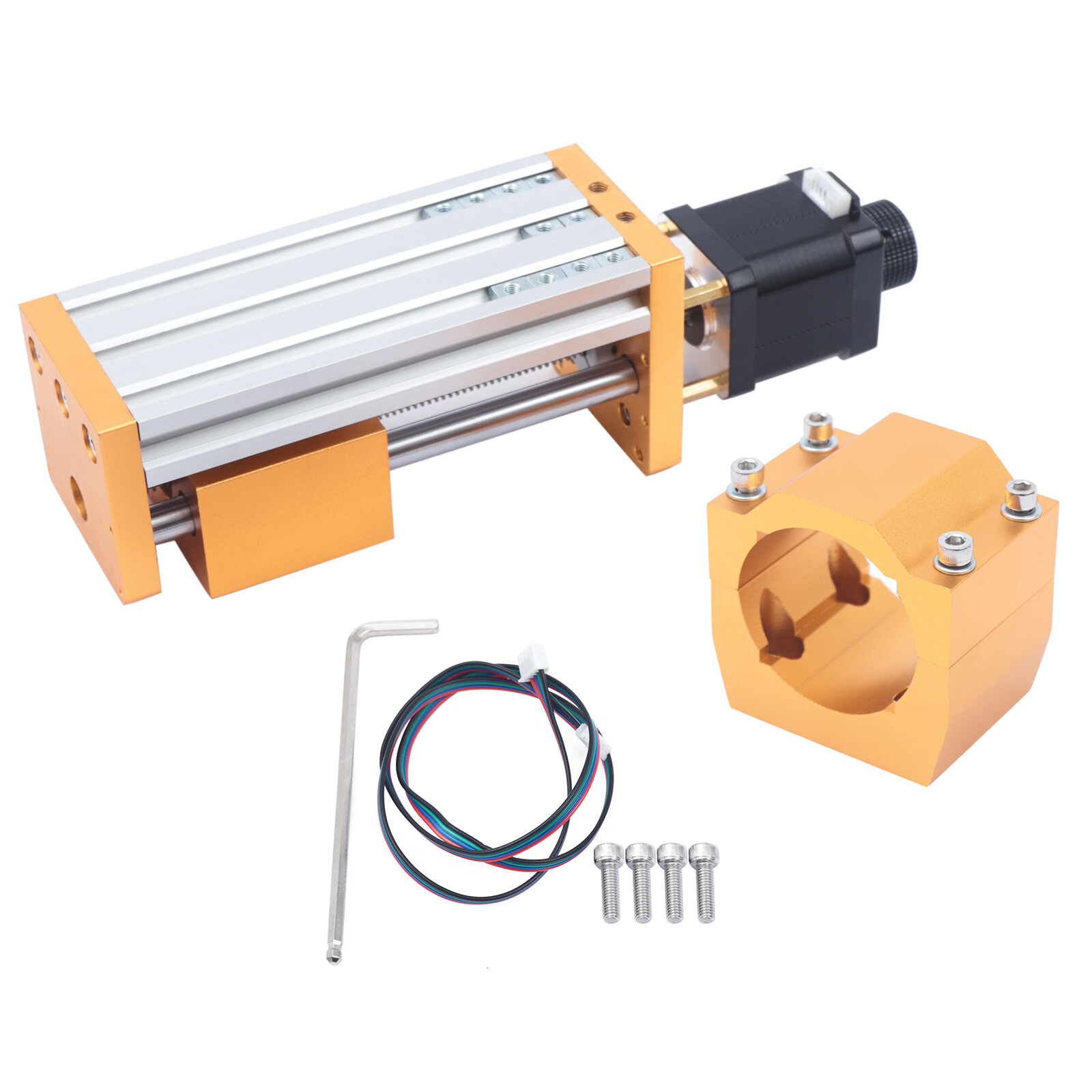 CNC Z-axis Module Support 3018plus 52mm Diameter Aluminum Slide + Upgrade kit