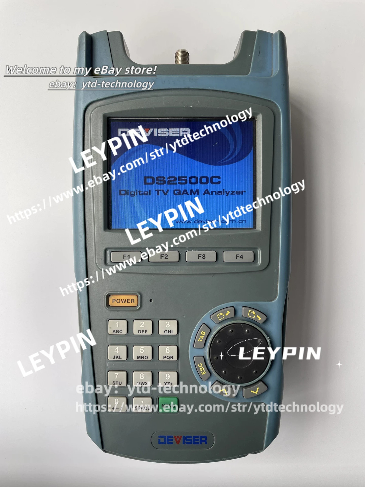1 PCS Deviser DS2500C Digital TV QAM Analyzer DS 2500/ytd#ytd