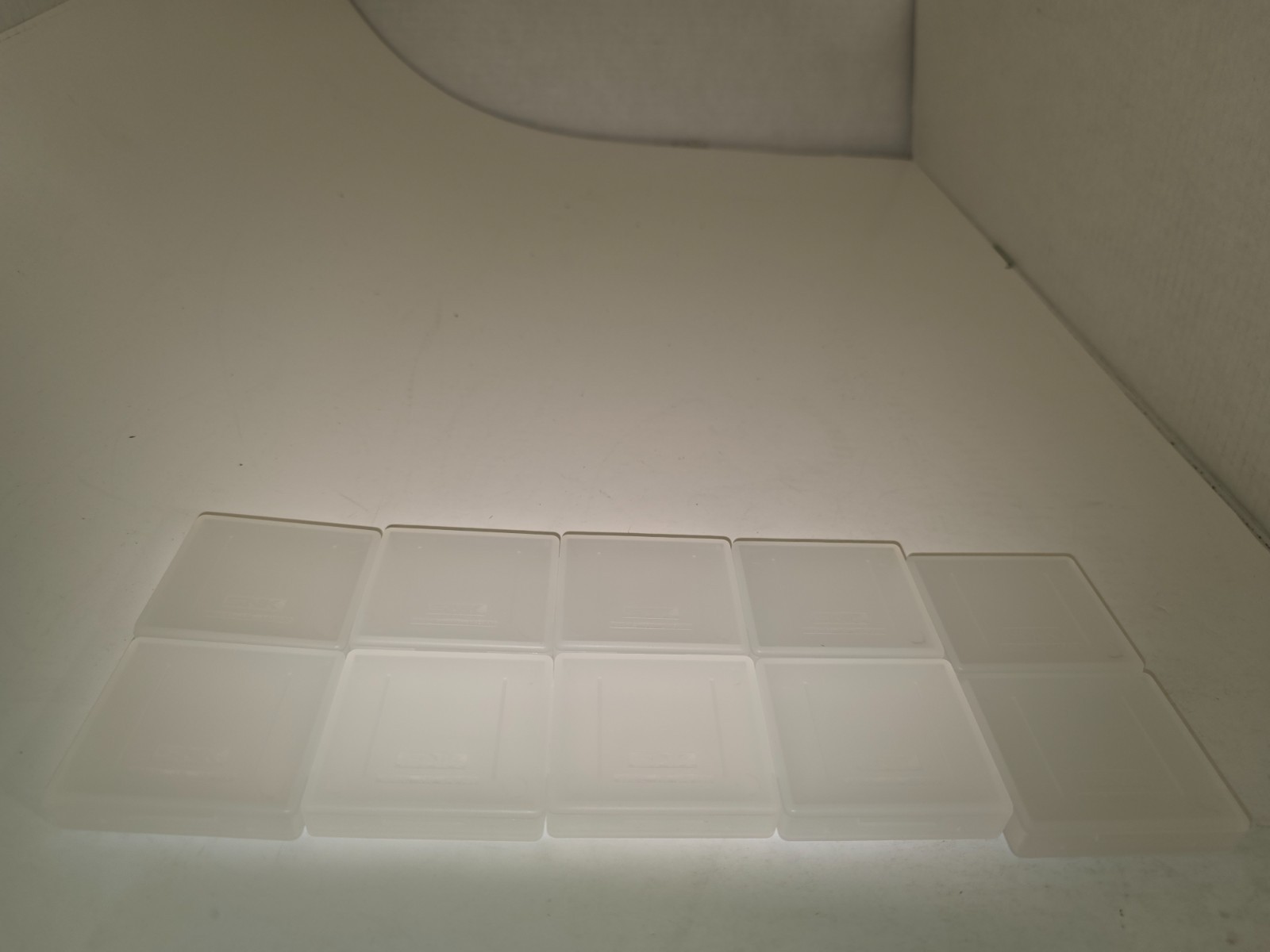 10 NEW OFFICIAL OEM SNK NEO GEO POCKET COLOR GAME CARTRIDGE STORAGE CASE CASES