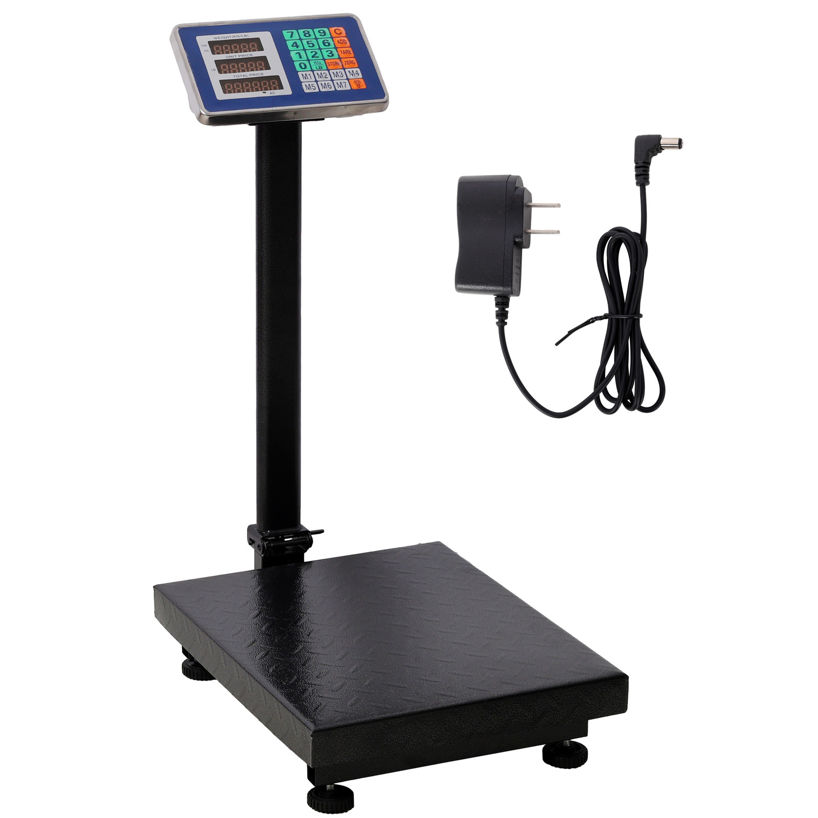 660lbs Weight Computing Digital Floor Platform Scale Postal Shipping Mailing