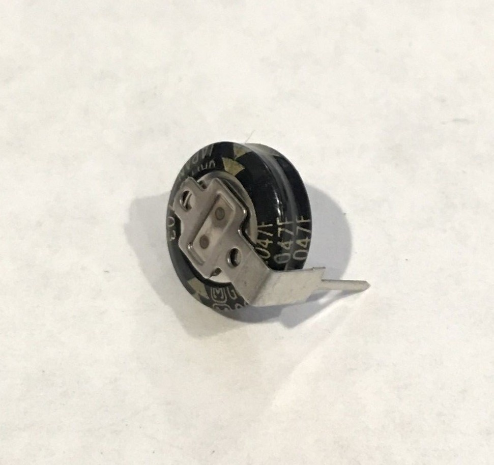 1 x MGC .047F 5.5v Supercapacitor Japan (Memory Back-Up Capacitor) Pentax Ricoh