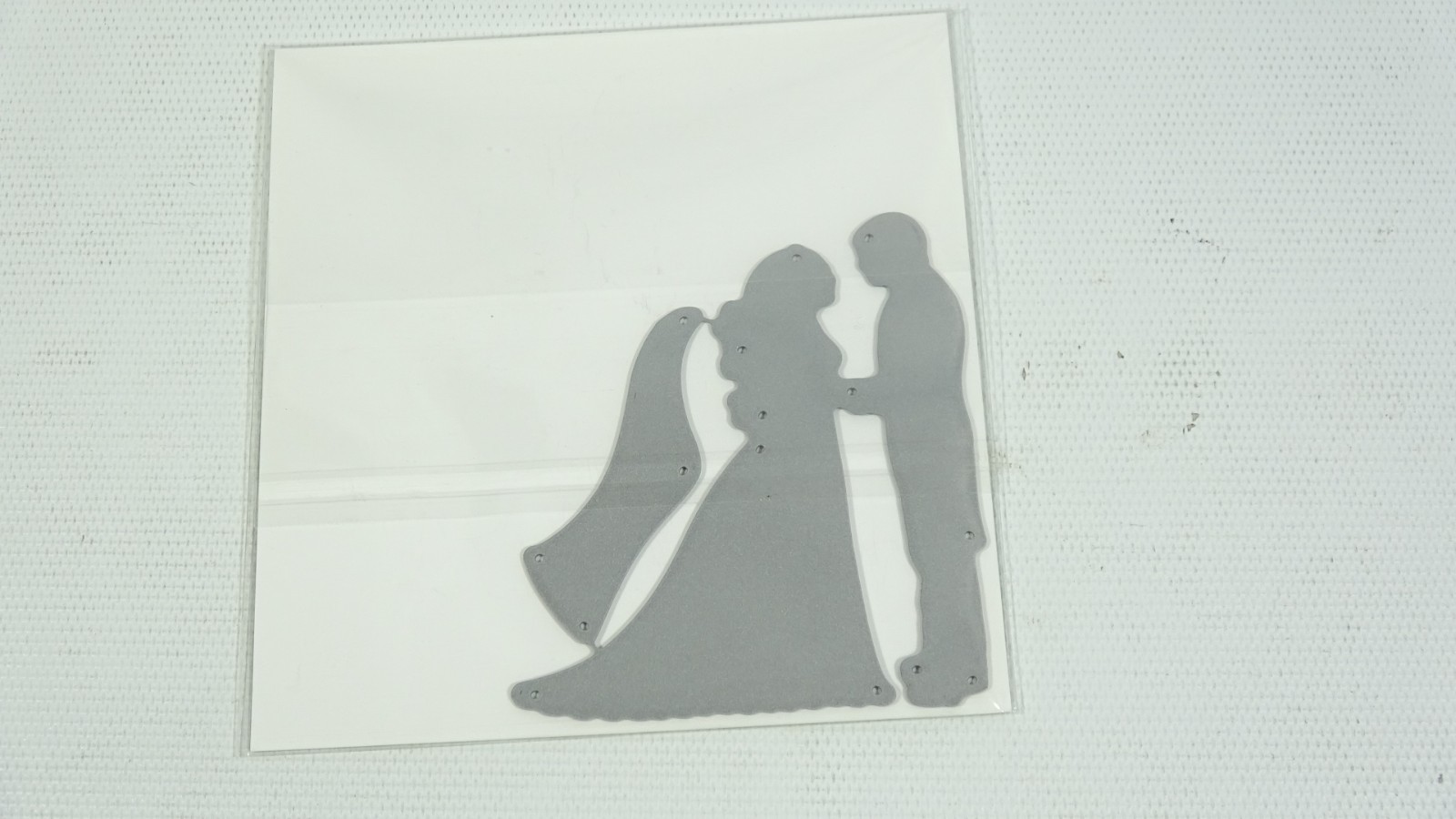 io Impression Obsession Metal Die DIE246-K Bride & Groom - Wedding Theme