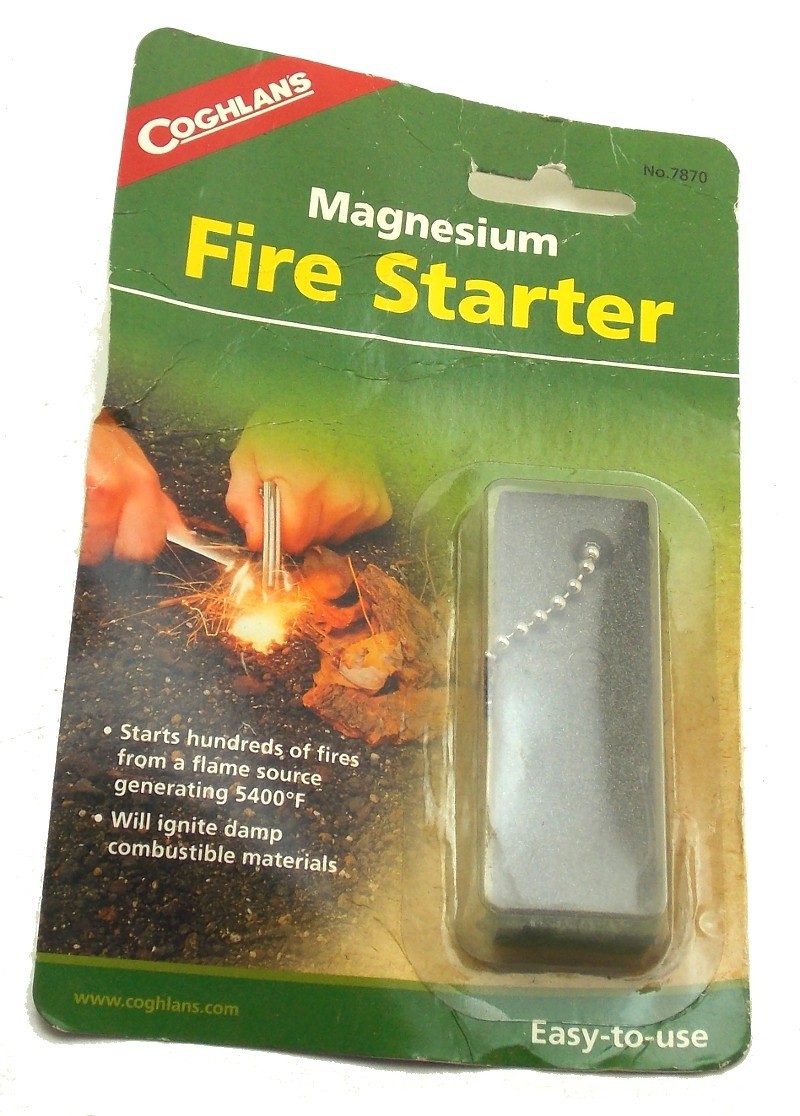 Coghlan's Magnesium Fire Starter No 7870 Easy to Use NEW