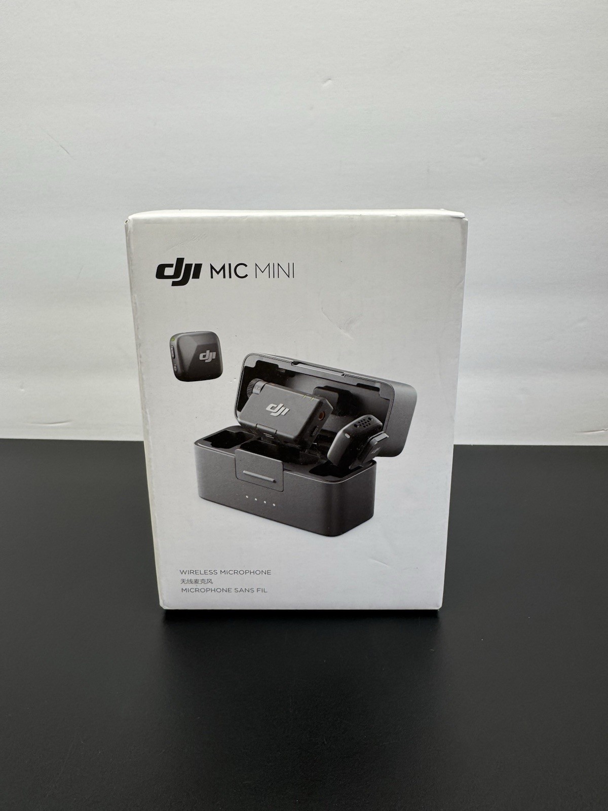 DJI Mic Mini Wireless Microphone Transmitter Receiver Kit Factory Sealed