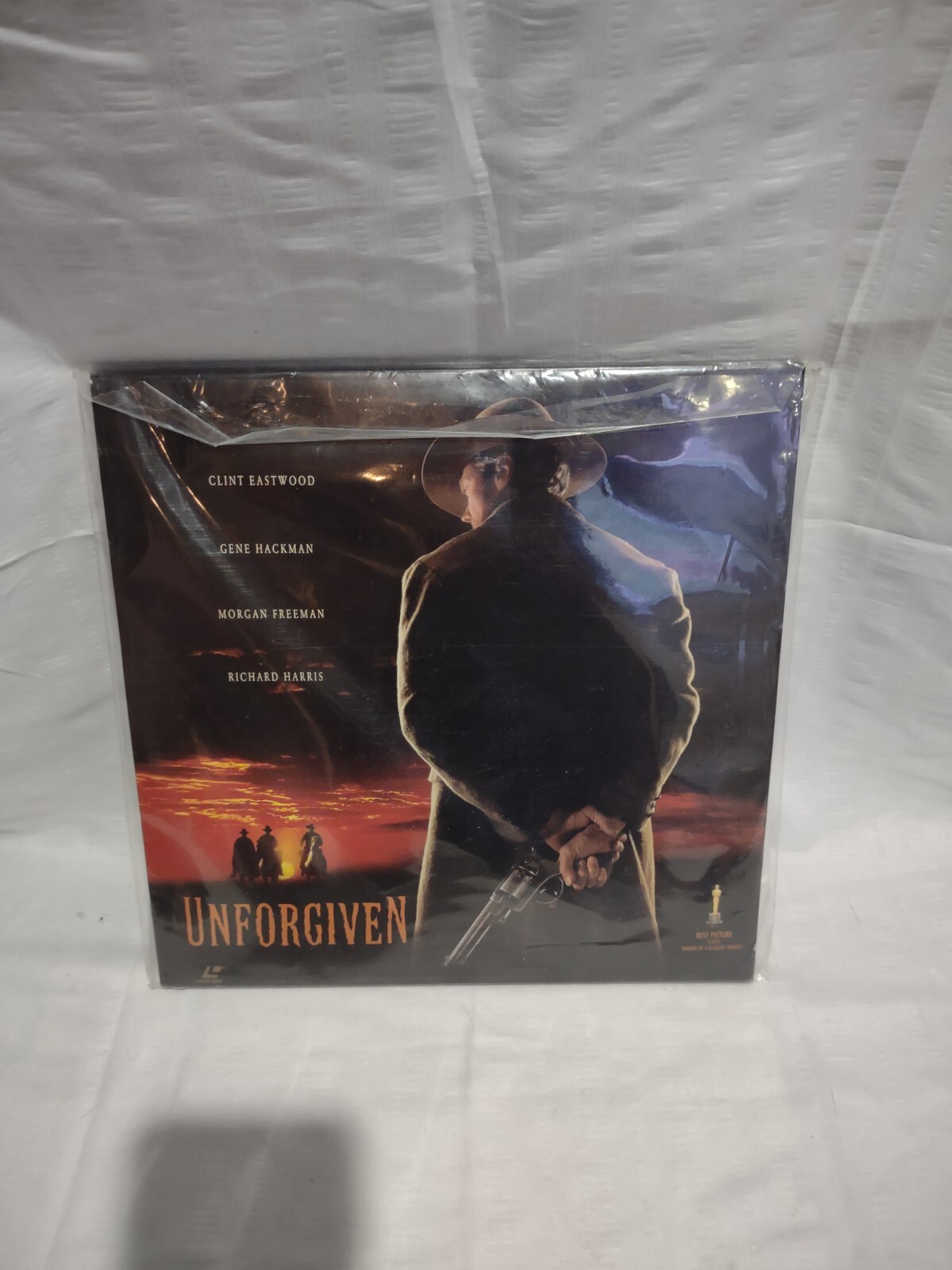 Unforgiven Laser Disc-Never Used In Sleeve  1992 Academy Award Winner