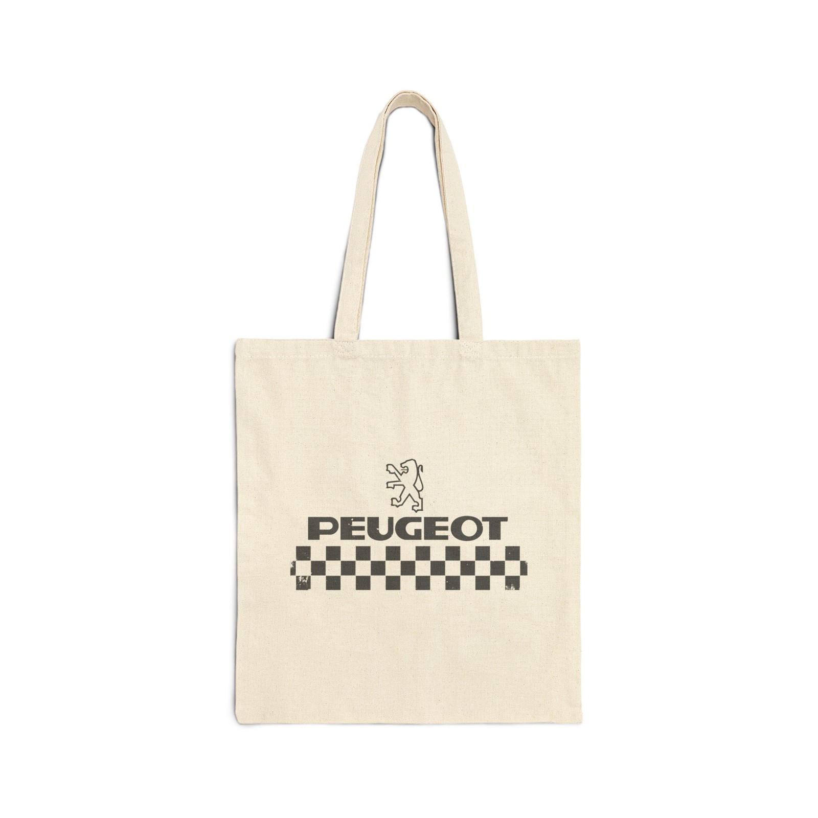 Cycling Musette Inspired Tote Bag, Vintage Cycling Design with Retro Look