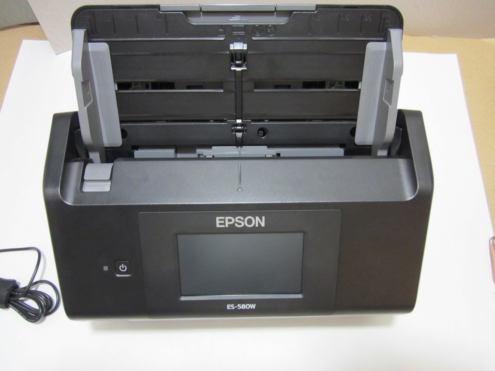 Epson WorkForce ES-580W Wireless Duplex Touchscreen Document Scanner J382C