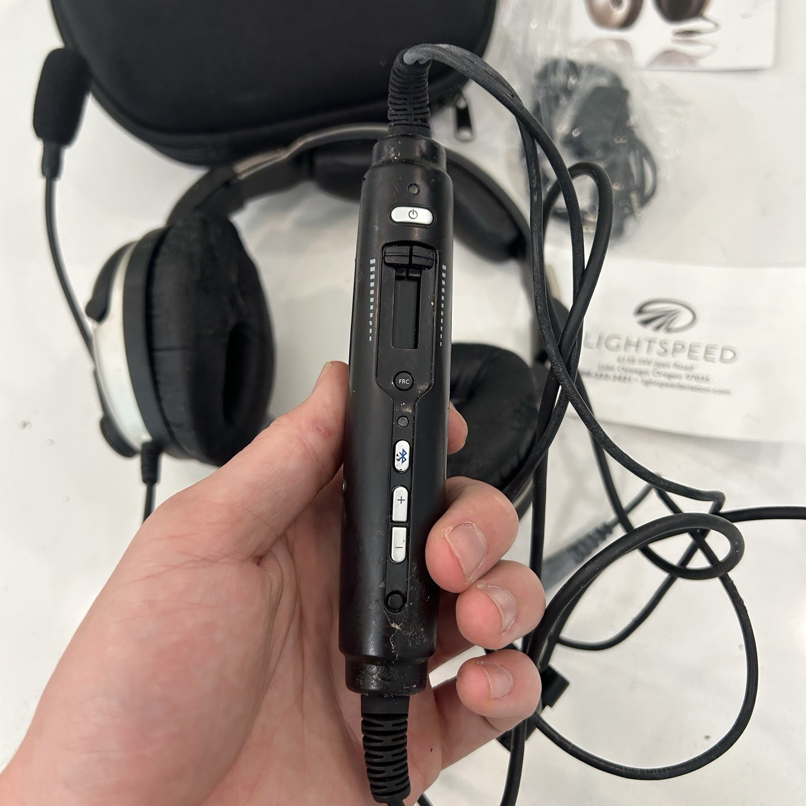 Lightspeed Zulu ANR Bluetooth Aviation Headset