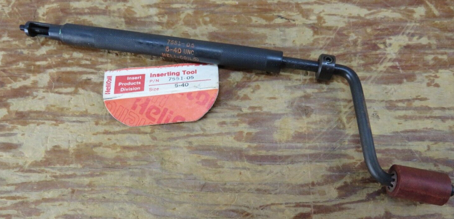 New Helicoil 5-40 Prewinder 7551-05
