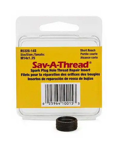 HeliCoil R5326-14S Spark Plug Thread Repair Insert; Sav-A-Thread ?; 14 Millimete