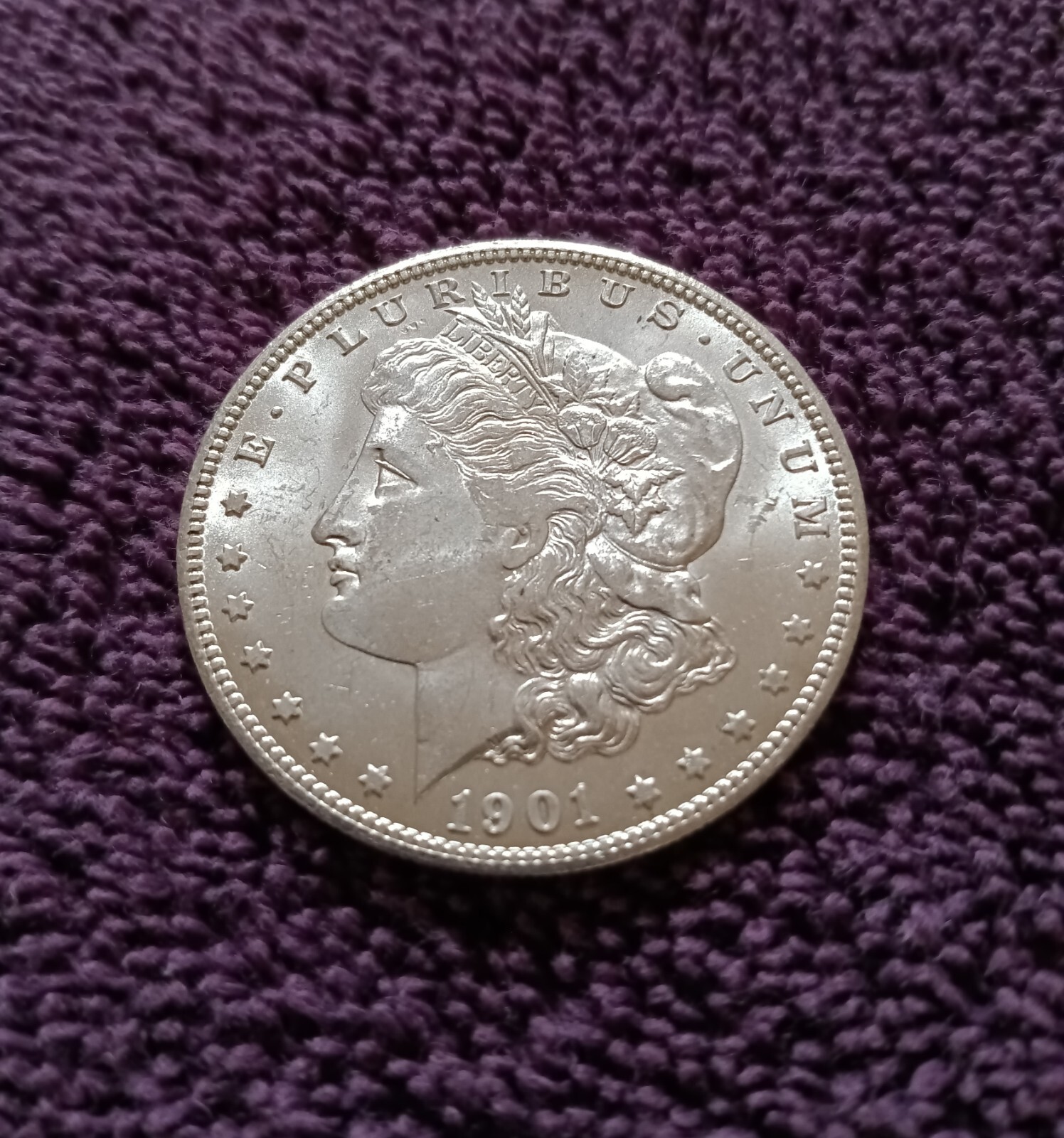 1901-O Morgan dollar, Choice Brilliant Uncirculated