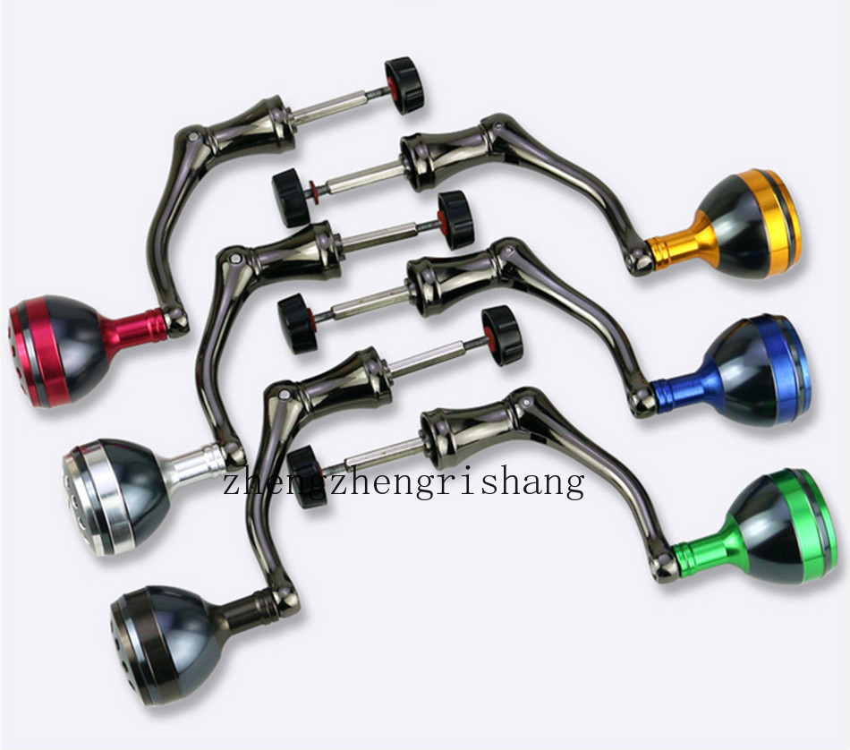 Full Metal Fishing Reel Handle Knob Spinning Reel Handle Rocker Arm Grip Fishing