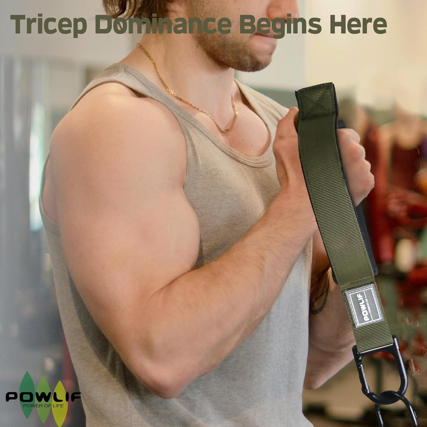 Tricep Rope Cable Attachment, Tricep Pull Down Rope & Exercise Handles, Cable Ma