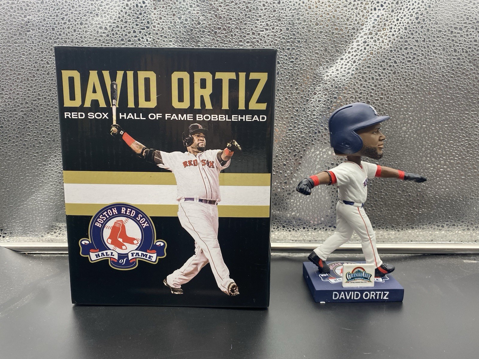 2020 David Ortiz Red Sox Hall Of Fame Bobblehead With Box