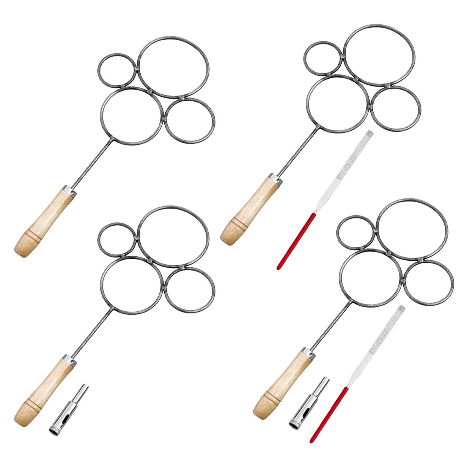 Glass Bottles Cutter Professional Premium with Wooden Handle Stainless Steel