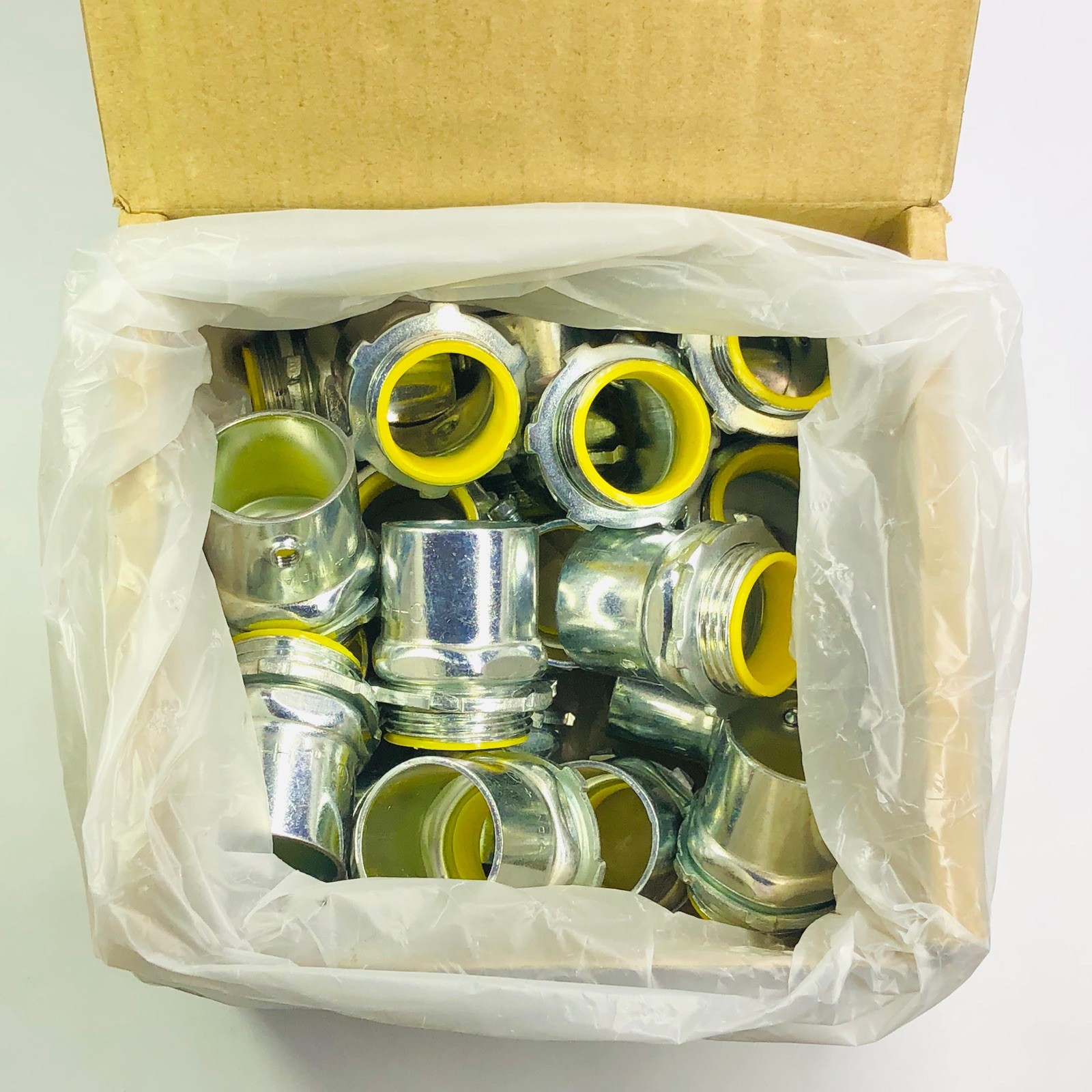 (LOT OF 20) CROUSE-HINDS SET SCREW TYPE BOX CONNECTOR 1452