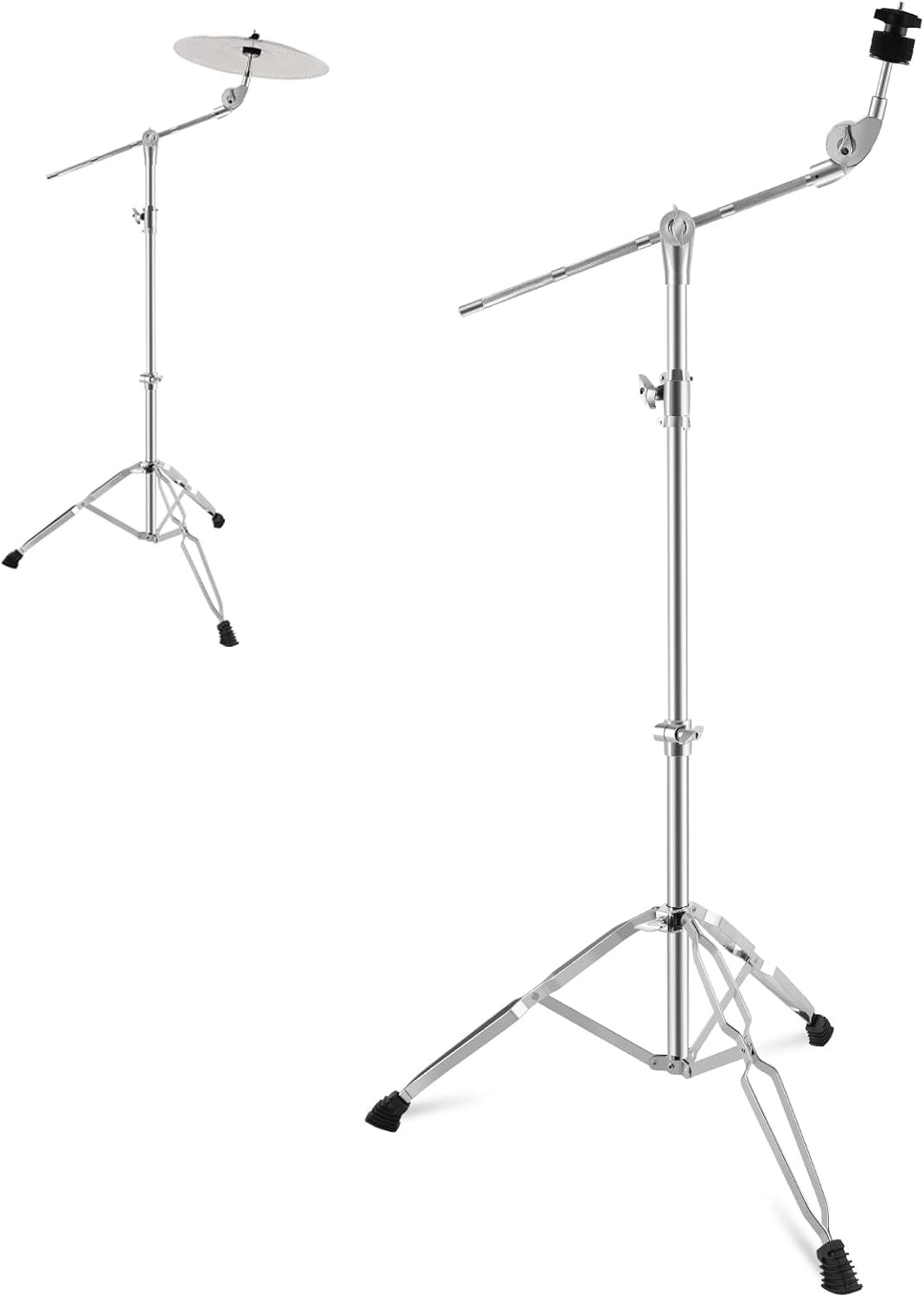Boom Cymbal Stand, Adjustable Cymbal Stand for Drum Hardware Arm Mount Holder Ad